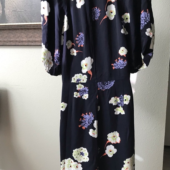 NWT LEWIT NAVY NIGHT POSIE DRESS SIZE 12 - Picture 9 of 13